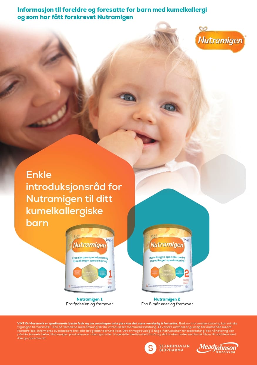 Enkle introduksjonsråd til Nutramigen