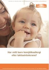 Har mitt barn komjölksallergi eller laktosintolerans?