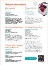 Puramino och Puramino Junior recept