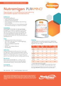 Produktblad Puramino